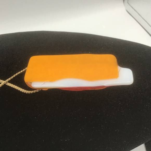 Boho, 70s, Retro style Necklace with unique way to hang the chain - Picture 6 of 6